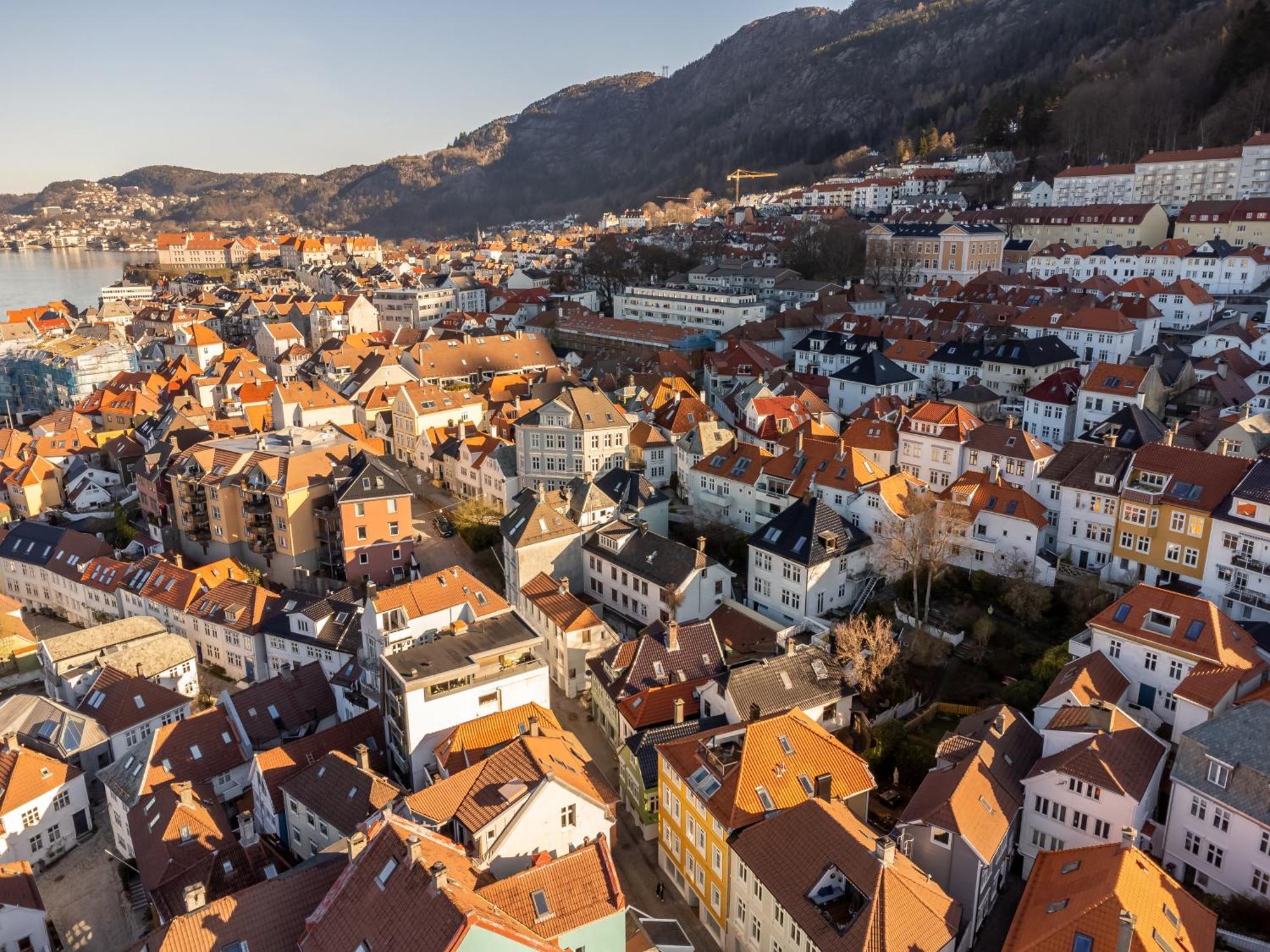 Bryggen // Floyen Apartments Берген Екстериор снимка