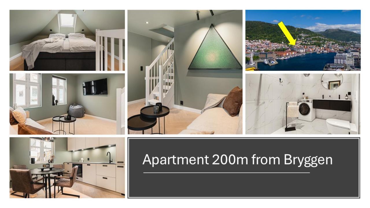Bryggen // Floyen Apartments Берген Екстериор снимка